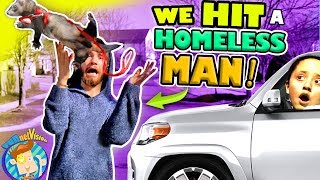 WE RAN INTO A HOMELESS MAN amp his PET FERRET GOES FLYING FUNnel Family Payback Vlog [upl. by Shulins]