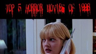 Top 5 Horror Movies Of 1996 [upl. by Mahala847]