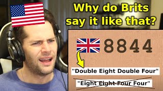 American Reacts to Why British Numbers Confuse Americans [upl. by Nivlak]