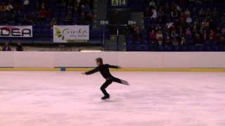 24 Mikhail KOLYADA RUS  ISU JGP Kosice 2013 Junior Men Free Skating [upl. by Sharp]