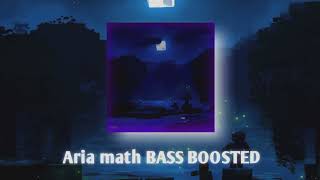 Aria math Phonk Bass boosted [upl. by Oiralednac]