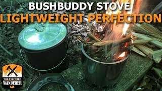 Bushbuddy Stove Lightweight Perfection for Bushcraft [upl. by Llyrehc]