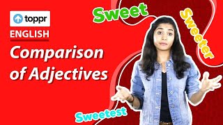 Comparison of Adjectives  Adjective  Class 6 English [upl. by Quartet]