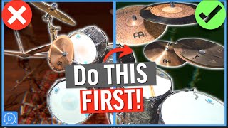 5 EASY Steps To START Playing Drums  Beginner Drum Lesson [upl. by Carver]