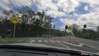 Driving around Mudgeeraba up and down Tallai RoadGold CoastQueensland Australia [upl. by Frieda]