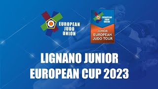 Day 1  Tatami 3  Lignano Junior European Cup 2023 [upl. by Ott251]