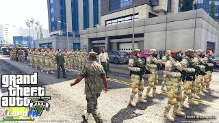 Joining the ARMY in GTA 5 GTA 5 Mods [upl. by Notxarb]