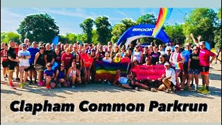 Clapham Common Park Run [upl. by Hewes]