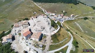 Castelluccio di Norcia  Ciò che resta dopo il sisma  092018 [upl. by Siuraj]