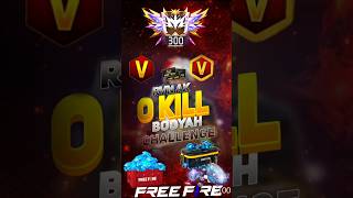 0 KILL BOOYAH CHALLENGE 😂 PART 2 freefire shorts challenge booyah [upl. by Hakym]