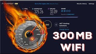 Virgin Media 300MB Broadband Speedtest  Review [upl. by Leahcimluap]