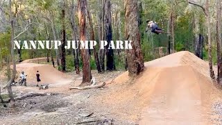 NANNUP MTB JUMP PARK  NGOOLARK JUMP PARK [upl. by Hakym]