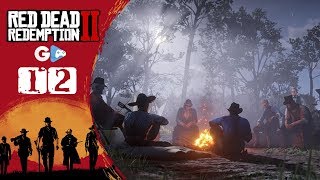 Red Dead Redemption 2 12  O novo ACAMPAMENTO do lago MUITO LINDO GAMEPLAY PS4 PRO PTBR [upl. by Anayhd]