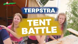 Camping Terpstra  Tentbattle 1 jongerencamping Terschelling [upl. by Zaria]