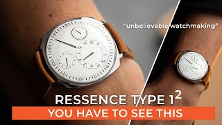 Ressence Type 1 Squared  Mechanical watchmaking reinvented telling time reimagined aheadoftime [upl. by Ssitruc]