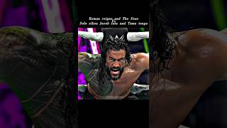 Roman reigns and The Usos vs solo sikoa and bloodline wwe [upl. by Alit]