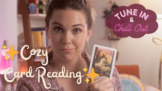 🌟 Calm Down Fast with Cozy Card Reading ✨ Show Up amp Glow ASMR 🌙 [upl. by Rumilly721]