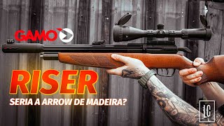 Carabina PCP Gamo Riser 55mm REVIEW COMPLETO [upl. by Egin244]