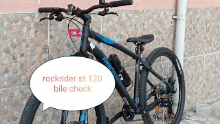 rockrider st 120 tanıtım bike check [upl. by Etteb]