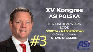 Kongres ASI Polska 2024  3 Sobota  Nabożeństwo  16 listopada 930 [upl. by Laoj]