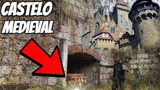 Passagem secreta no CASTELO MEDIEVAL [upl. by Dlarrej]