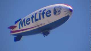 Preakness Day 2012 MetLife Blimp [upl. by Lekar]