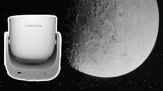 Enjoy the Moon in your room thanks to the Orzorz Galaxy Projector [upl. by Ahtebbat751]