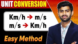 Converting kmh to ms and ms to kmh  Unit Conversion Tutorial [upl. by Schapira]