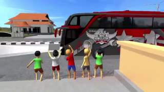 Jadi Sopir Travel Toyota Avanza Veloz  Bus Simulator Indonesia [upl. by Coshow]