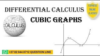 MATHS Grade 12  Applications of differential Calculus  Cubic Graphs in Calculus  xyintercepts [upl. by Alac983]