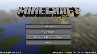 Craftfont  A Minecraft SoundFont [upl. by Tnomad]