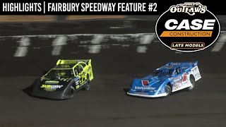 World of Outlaws CASE Late Models at Fairbury Speedway Feature 2  July 29 2022  HIGHLIGHTS [upl. by Etnaled]