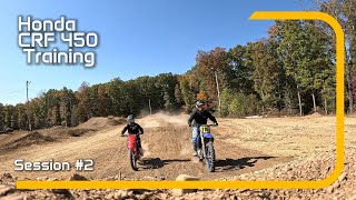 Honda CRF 450 Testing Episode 2 [upl. by Argyle]