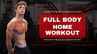 The BEST Home Workout For SKINNY GUYS No Equipment [upl. by Nyrek]