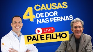 LIVE  4 causas de dor nas pernas  Dr Gabriel Azzini e Dr Luiz Azzini [upl. by Derfnam738]