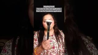 Makeup brush review makeup makeupbrushes skincare delhi viral shorts ytstudio [upl. by Walkling80]