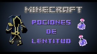 MINECRAFT  Como hacer pociones de lentitud  Todas las versiones  VektorGamer [upl. by Eceryt]