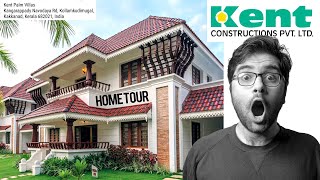 Kent Palm Villas Kochi Kerala  Home Tour Villa Kochi [upl. by Yleik]