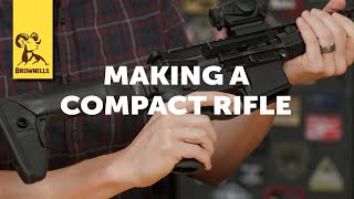 Quick Tip Making a Compact AR15 Rifle [upl. by Nayve560]