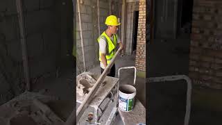 How to do perfect plaster on blocks construction plaster plasteronblocks plasterer [upl. by Aleta751]