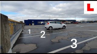 REVERSE BAY PARKING With easy reference points [upl. by Atnahsa]