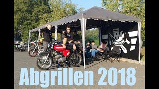 Abgrillen 2018  Kolbenklemmer  Saisonabschluss  Wheelie  Burnout  EastRiderz [upl. by Tilney]