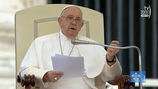 Papa Francesco Udienza Generale del 20 settembre 2023 [upl. by Kidder728]