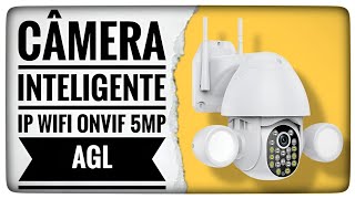 Câmera Inteligente IP WiFi 5MP Onvif da AGL dados técnicos [upl. by Ragouzis921]