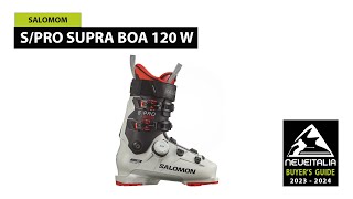 Salomon SPro Supra BOA 120  NeveItalia  Skiboot Test  20232024 [upl. by Maffa]