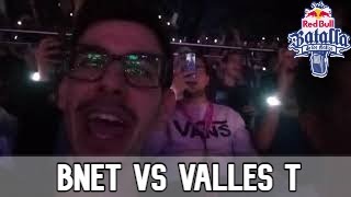 ENTRE COMO RESERVA Y  Reacción BNET vs VALLEST  Final  Red Bull Internacional 2019 [upl. by Kirkpatrick]