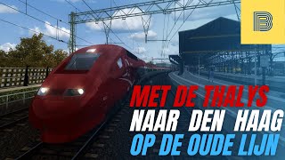 NL Omrijden met de Thalys richting Den Haag HS  TS Classic [upl. by Lanoil]