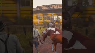 CUIDANDO DA COITADA O RECOMEÇO NO OESTE RED DEAD REDEMPTION 2 Shorts [upl. by Saundra794]