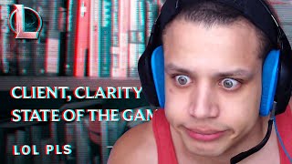 Tyler1 Reacts to the State of League of Legends  Riot Pls [upl. by Christean]