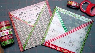 CrissCross Pocket Card Tutorial [upl. by Ahsen774]